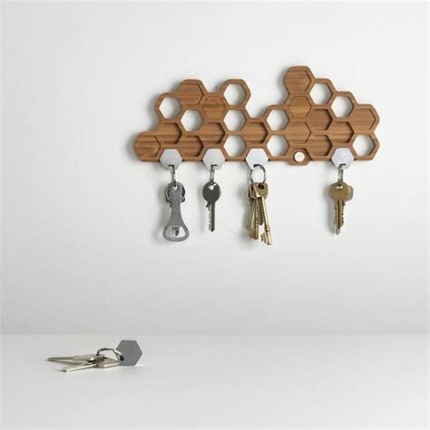 Honeycomb Magnetic Key Holder Magnetic Key Holder Key Holder Key