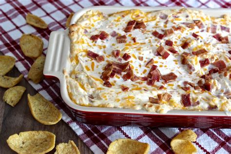 Hot Cheesy Bacon Dip The Barbee Housewife