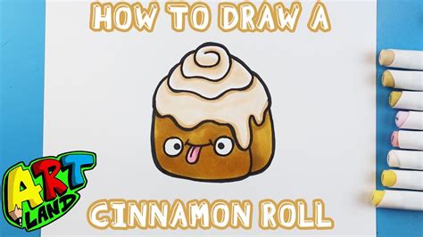 How To Draw A Cinnamon Roll Youtube