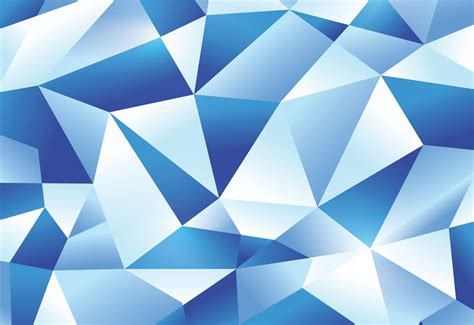 How To Create An Icy Blue Vector Geometric Design Abstract Photoshop