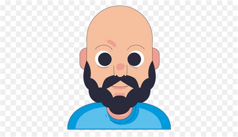 Bearded Man Emoji From Apple Beard Emoji Png Clip Art Library 12932