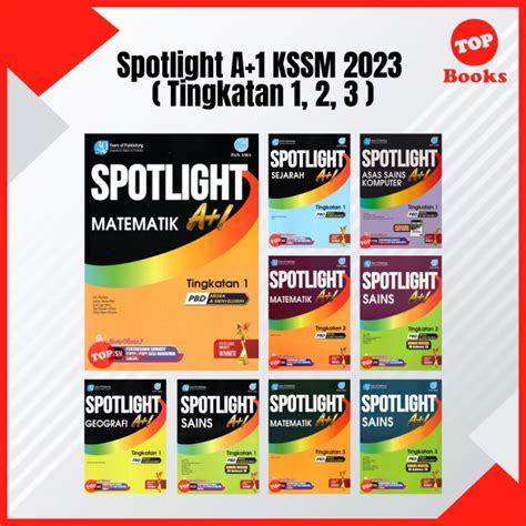 Topbooks Pan Asia Buku Rujukan Spotlight A Tingkatan Kssm Lazada