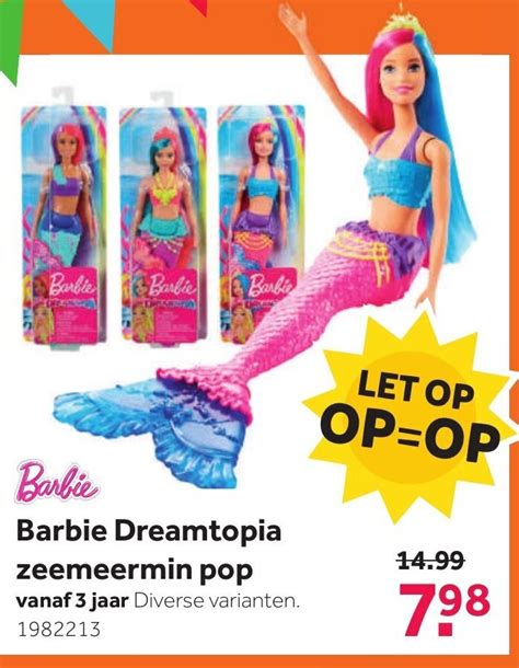 Barbie Dreamtopia Zeemeermin Pop Aanbieding Bij Intertoys