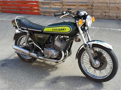 Now don't get too excited for us just yet because this beast needs a lot of work. Kawasaki - MACH 3 H1 - 500 cc - 1973 - Catawiki