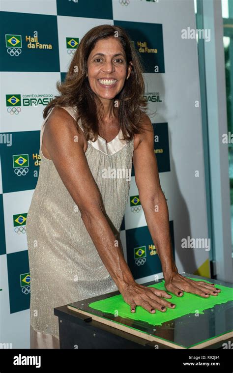 Rio De Janeiro Brazil 18th Dec 2018 Jacqueline Silva Marking Her