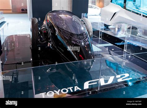 Toyota Fv2 Concept Vehicle On Display At The 2017 Washington Auto Show
