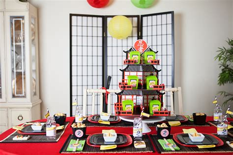 This idea was not my own, i found it somewhere in my internet browsing. A Lego Ninjago Inspired Birthday Party - Anders Ruff ...