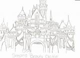 Drawing Princess Castle Sleeping Beauty Disney Disneyland Coloring Drawings Deviantart Sketch Paintingvalley sketch template