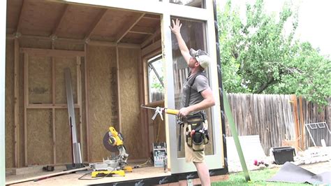 To properly secure a storage shed, you must anchor it to the foundation once the construction process. Studio Shed Do It Yourself (DIY) Backyard Sheds - YouTube