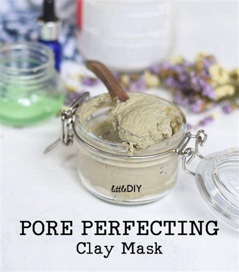 Diy Pore Perfecting Clay Mask To Minimize Pores Little Diy