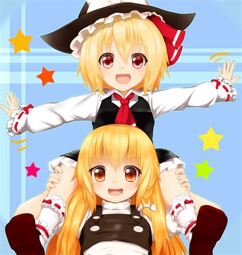 Kirisame Marisa And Rumia Touhou Drawn By Chiroshiron Danbooru