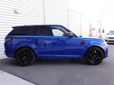 But what if it surprised you yet again? New 2020 Land Rover Range Rover Sport SVR 4 Door in Salt ...