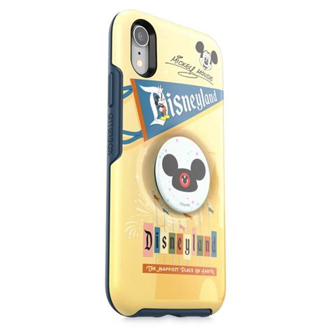 Mickey Mouse Iphone Xr Case By Otterbox With Ear Hat Popsockets Popgrip
