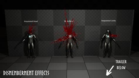 Realistic Blood Vfx Niagara Blood Effects Gore Effects Blood In