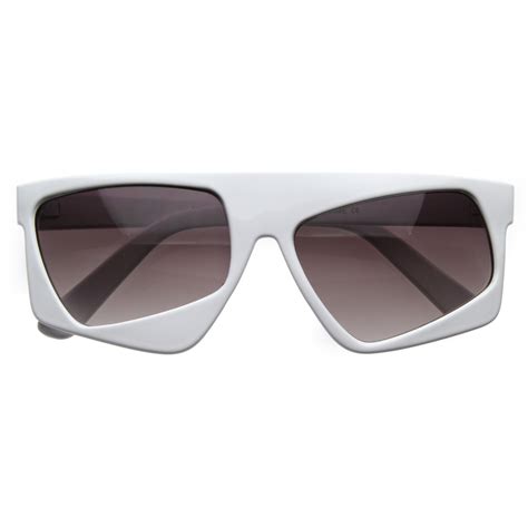 Futuristic Party Novelty Asymmetric Tilted Crooked Sunglasses Ebay