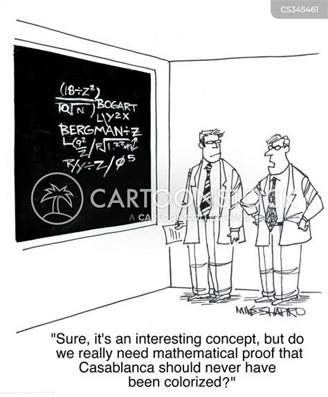 Mathematical Proof Cartoons And Comics Funny Pictures From Cartoonstock