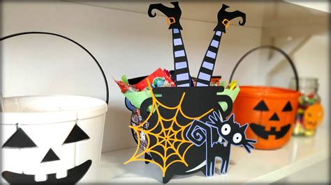 diy tutorial dulcero original para halloween con la silhouette candy pack for halloween youtube