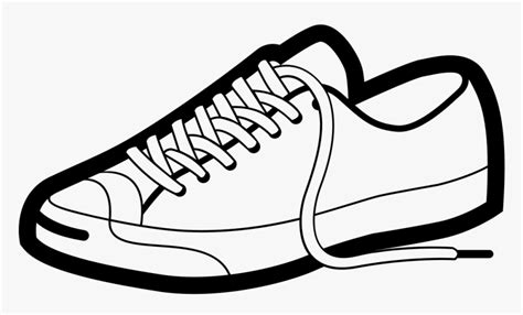 Shoe Shoes Clipart Black And White Hd Png Download Kindpng