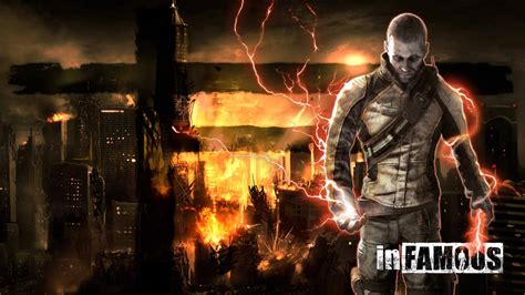 Infamous 2 Evil Cole 1920x1080 Hd Wallpaper And Free Stock Photo