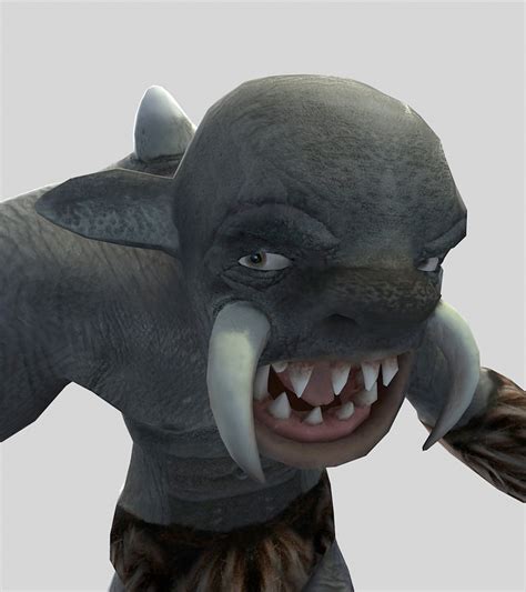 Character Troll Monster 3d Model