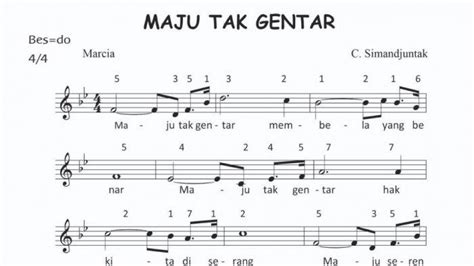 Tuliskan Dua Lagu Yang Menggunakan Tangga Nada Diatonis Mayor