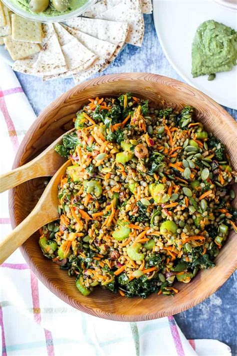 Moroccan Lentil Carrot Salad Vegan Up Beet Kitchen Recipe