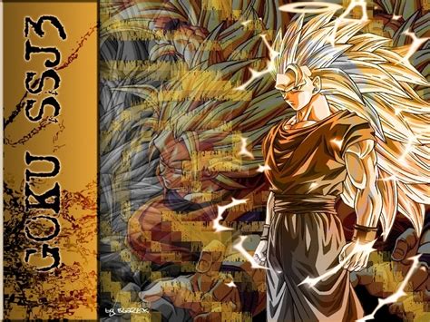 98 Goku Ss3 Wallpapers On Wallpapersafari