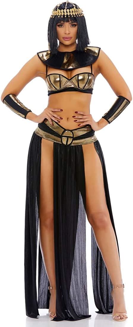 Forplay Women’s Cleopatra Costume Egyptian Queen Sexy Pharaoh Costume Amazon Ca Clothing