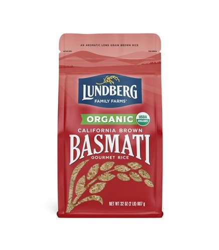 Lundberg Organic California Brown Basmati Rice 2 Lbs Vitacost