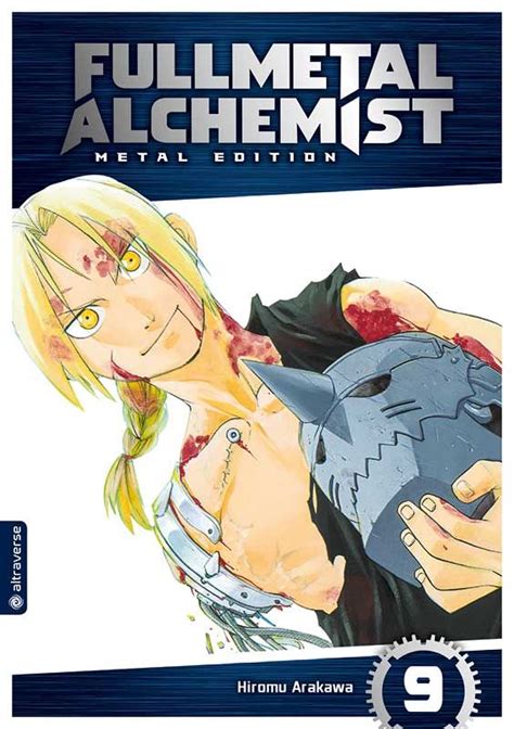 altraverse manga fullmetal alchemist 9 [metal edition] comic combo leipzig