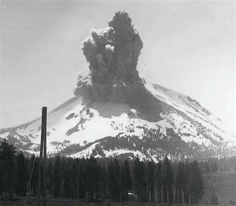 Capturing History 10 Mind Blowing Photos From The Lassen Peak Eruption