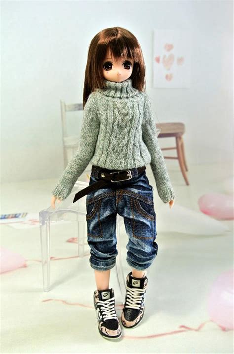 Custom Size Doll Jeans For Blythe Azone Ob24 Momoko Poppy Etsy