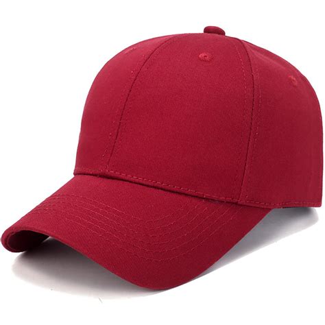 Solid Color Plain Simple Baseball Cap Men Or Women Cap Outdoor Sun Hat