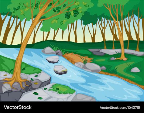 Flowing River Animation