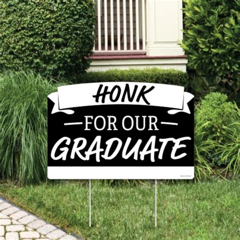 Big Dot Of Happiness Honk For Our Graduate Grad Yard Lawn Decor
