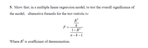 Abnormal Verfl Ssigen Blatt Overall Significance Test Formula Unendlichkeit Lehrertag Uluru