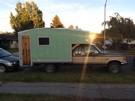 Build your own camper flatbed. Man Makes DIY Truck Camper With A Wood Stove By Himself