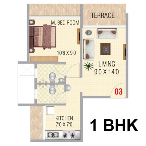 1 Bhk Flats In Panvel Navi Mumbai One Bedroom Flats For Sale In New