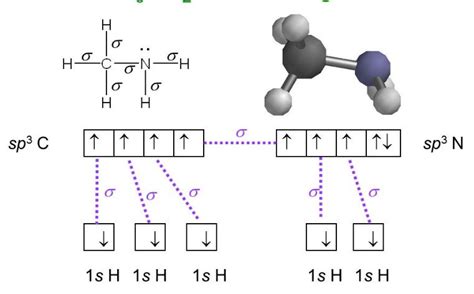 Ch3Nh2 Lewis Structure Molecular Geometry Hybridization And Polarity