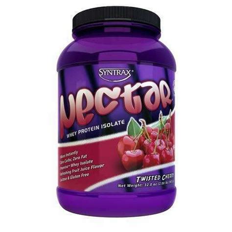 Syntrax Nectar Protein Powder Twisted Cherry 36 Serving Jug For