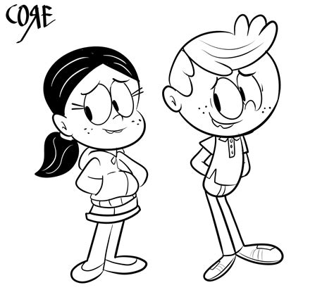 Loud House Ronnie Anne Coloring Page Images And Photos Finder Porn