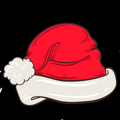 Free And Cute Santa Hat Clipart For Your Holiday Decorations Santa Hat