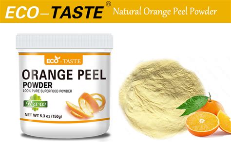 100 Pure Orange Peel Powder 53 Oz 150g Pure And Raw