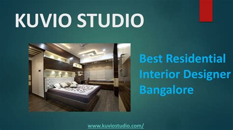 Ppt Best Residential Interior Designer Bangalore Kuvio Studio