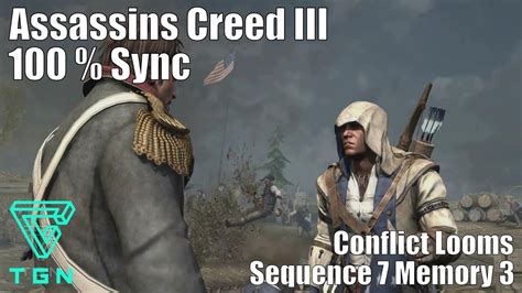 Conflict Looms Sequence 7 Memory 3 Assassins Creed 3 HD YouTube