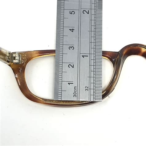 Vintage Half Moon Eyeglasses Glasses Frame Brown Tortoise Used Etsy