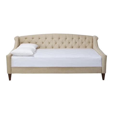 Be inspired by our large collection of sofas in a variety of styles, colors, and fabric. Jennifer Taylor Beige Twin-size Tufted Sofa Bed