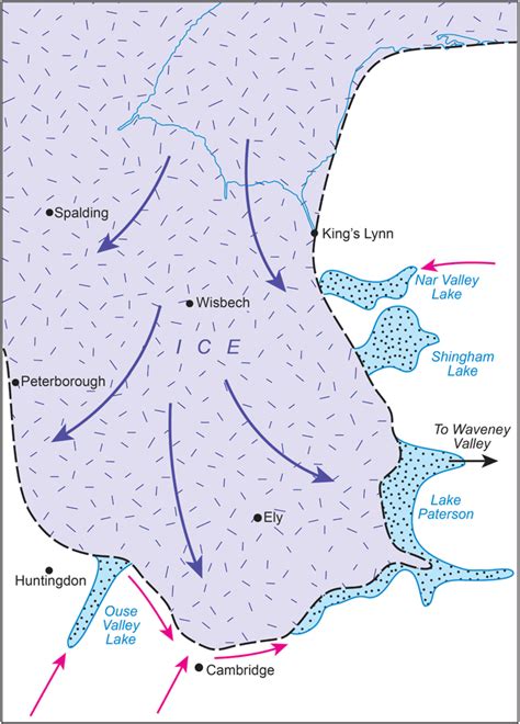 Schematic Palaeogeography Showing The Maximum Extent Of The Tottenhill