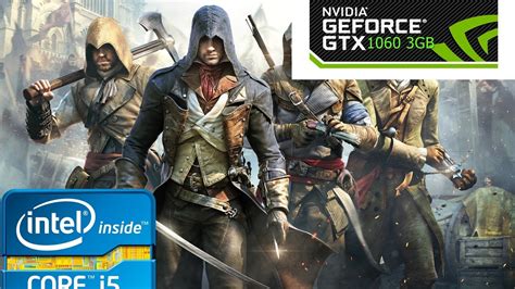 Assassin S Creed Unity GTX GB I GHz GB RAM YouTube