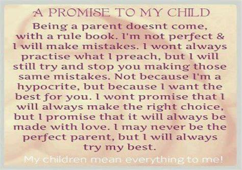 Promise To My Child My Children Quotes Quotes For Kids I Love My Son